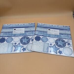 2-Creative Memories Wishful Border Kit 20 Die-Cut Shapes NEW in Pack